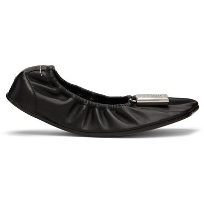 MM6 Maison Margiela MM6 Maison Margiela Black Numeric Anatomic Ballerina Flats