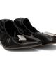 MM6 Maison Margiela MM6 Maison Margiela Black Numeric Anatomic Ballerina Flats - 4