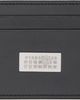 MM6 Maison Margiela MM6 Maison Margiela Black Numeric Leather Card Holder - 1