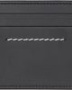 MM6 Maison Margiela MM6 Maison Margiela Black Numeric Leather Card Holder - 2