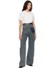 MM6 Maison Margiela MM6 Maison Margiela Black Numeric Mini Calf Leather Belt - 2