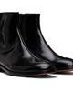 MM6 Maison Margiela MM6 Maison Margiela Black Polished Leather Ankle Boots - 4
