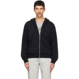 MM6 Maison Margiela MM6 Maison Margiela Black Rubber Patch Hoodie