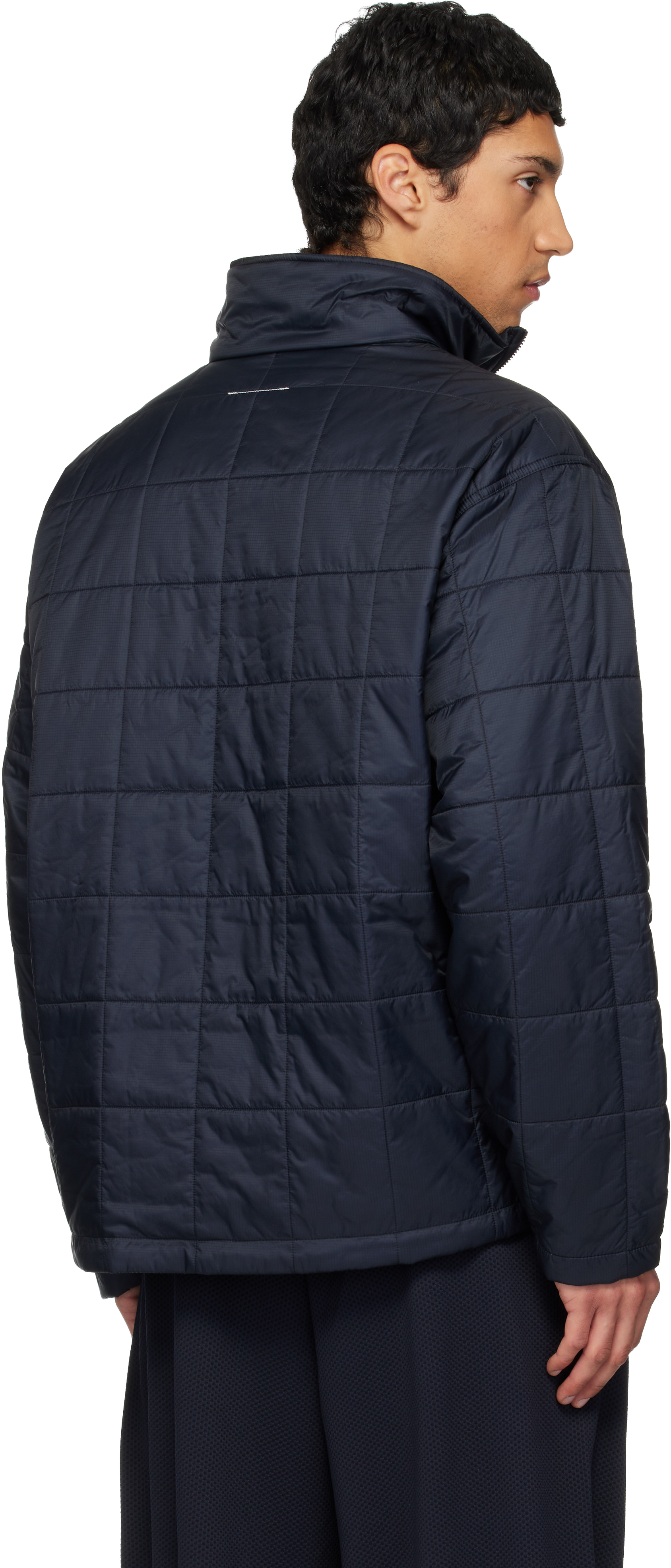 MM6 Maison Margiela - Black Salomon Edition Insulated Half-Zip