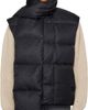 MM6 Maison Margiela MM6 Maison Margiela Black Scarf Down Vest - 1