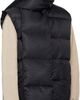 MM6 Maison Margiela MM6 Maison Margiela Black Scarf Down Vest - 2