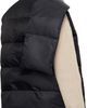 MM6 Maison Margiela MM6 Maison Margiela Black Scarf Down Vest - 3