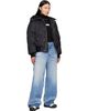MM6 Maison Margiela MM6 Maison Margiela Black Sports Down Bomber Jacket - 4