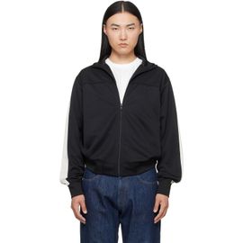 MM6 Maison Margiela MM6 Maison Margiela Black Striped Sleeves Track Jacket