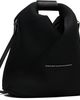 MM6 Maison Margiela MM6 Maison Margiela Black Triangle Mesh Crossbody Bag - 3