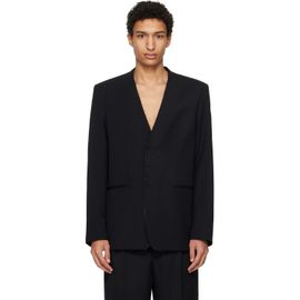MM6 Maison Margiela MM6 Maison Margiela Black Wool Blazer