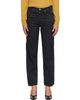 MM6 Maison Margiela MM6 Maison Margiela Black Zip 5 Pocket Jeans - 1