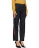 MM6 Maison Margiela MM6 Maison Margiela Black Zip 5 Pocket Jeans - 2