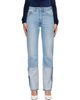 MM6 Maison Margiela MM6 Maison Margiela Blue 5 Pockets Turn Up Jeans - 1