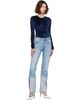 MM6 Maison Margiela MM6 Maison Margiela Blue 5 Pockets Turn Up Jeans - 4