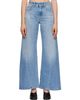 MM6 Maison Margiela MM6 Maison Margiela Blue Denim Jeans - 1