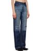 MM6 Maison Margiela MM6 Maison Margiela Blue Distressed Panel Denim Jeans - 2