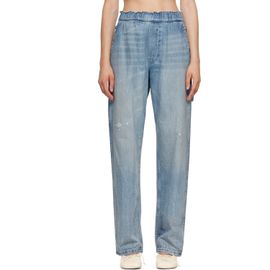MM6 Maison Margiela MM6 Maison Margiela Blue Overall Jeans