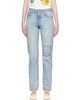 MM6 Maison Margiela MM6 Maison Margiela Blue Pocket Jeans - 1