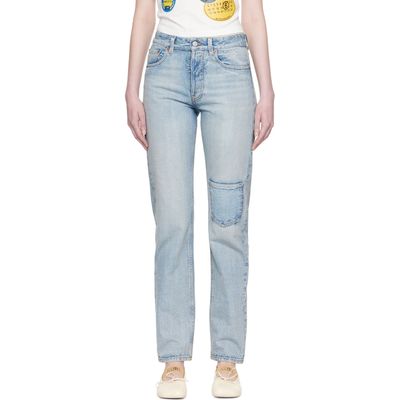 MM6 Maison Margiela MM6 Maison Margiela Blue Pocket Jeans
