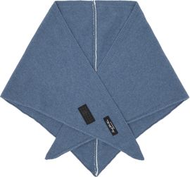 MM6 Maison Margiela MM6 Maison Margiela Blue Wool-Blend Scarf