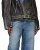 MM6 Maison Margiela MM6 Maison Margiela Blue Wool-Blend Scarf - 3