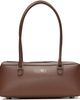 MM6 Maison Margiela MM6 Maison Margiela Brown Bauletto Small Shoulder Bag - 1