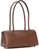 MM6 Maison Margiela MM6 Maison Margiela Brown Bauletto Small Shoulder Bag - 3
