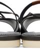 MM6 Maison Margiela MM6 Maison Margiela Brown Bow-Detailed Leather Slingback Sandals - 2