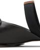 MM6 Maison Margiela MM6 Maison Margiela Brown Bow-Detailed Leather Slingback Sandals - 3