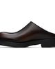 MM6 Maison Margiela MM6 Maison Margiela Brown Brushed Leather Biker Mule Loafers - 3