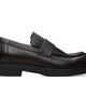 MM6 Maison Margiela MM6 Maison Margiela Brown Leather Loafers - 1