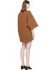 MM6 Maison Margiela MM6 Maison Margiela Brown Neoprene Mindress - 3