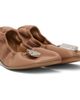 MM6 Maison Margiela MM6 Maison Margiela Brown Numeric Anatomic Ballerina Flats - 4