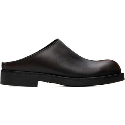 MM6 Maison Margiela MM6 Maison Margiela Brown Slipper Loafers