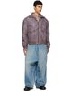 MM6 Maison Margiela MM6 Maison Margiela Brown Sports Bomber Jacket - 4