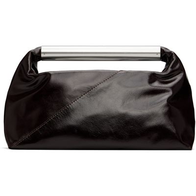 MM6 Maison Margiela MM6 Maison Margiela Brown Triangle Jewel Handle Bag