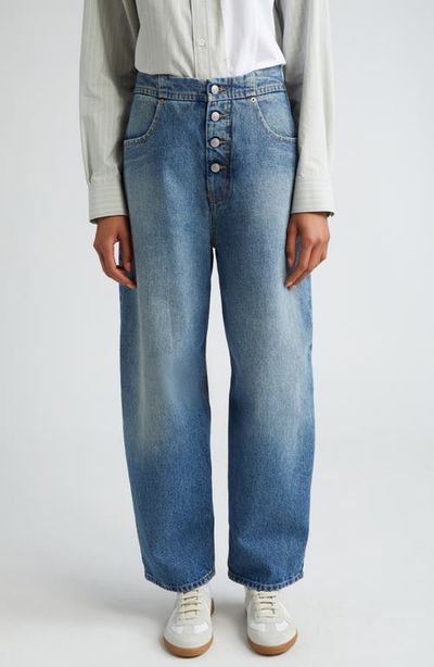 MM6 Maison Margiela MM6 Maison Margiela Button Fly Balloon Leg Jeans