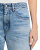 Mm6 Maison Margiela MM6 Maison Margiela Cotton Straight Leg Jeans in Blue - 5