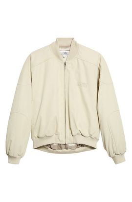 MM6 Maison Margiela MM6 Maison Margiela Cotton Twill Bomber Jacket