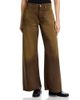 Mm6 Maison Margiela MM6 Maison Margiela Cotton Wide Leg Jeans in Brown - 1