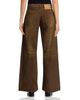 Mm6 Maison Margiela MM6 Maison Margiela Cotton Wide Leg Jeans in Brown - 3
