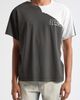 MM6 Maison Margiela MM6 Maison Margiela Deconstructed Colorblock Graphic T-Shirt - 1