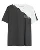 MM6 Maison Margiela MM6 Maison Margiela Deconstructed Colorblock Graphic T-Shirt - 3