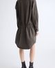 MM6 Maison Margiela MM6 Maison Margiela Elastic Waist Cotton Minidress - 1