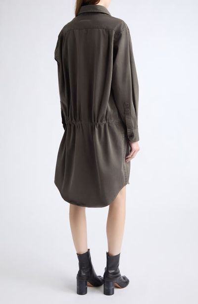 MM6 Maison Margiela MM6 Maison Margiela Elastic Waist Cotton Minidress