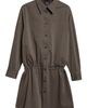 MM6 Maison Margiela MM6 Maison Margiela Elastic Waist Cotton Minidress - 3