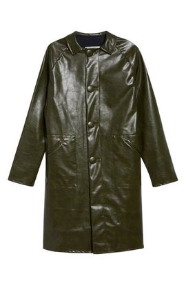 MM6 Maison Margiela MM6 Maison Margiela Faux Leather Coat