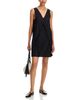 Mm6 Maison Margiela MM6 Maison Margiela Fluide Satin V Neck Dress - 2