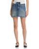 Mm6 Maison Margiela MM6 Maison Margiela Foldover Denim Mini Skirt - 1